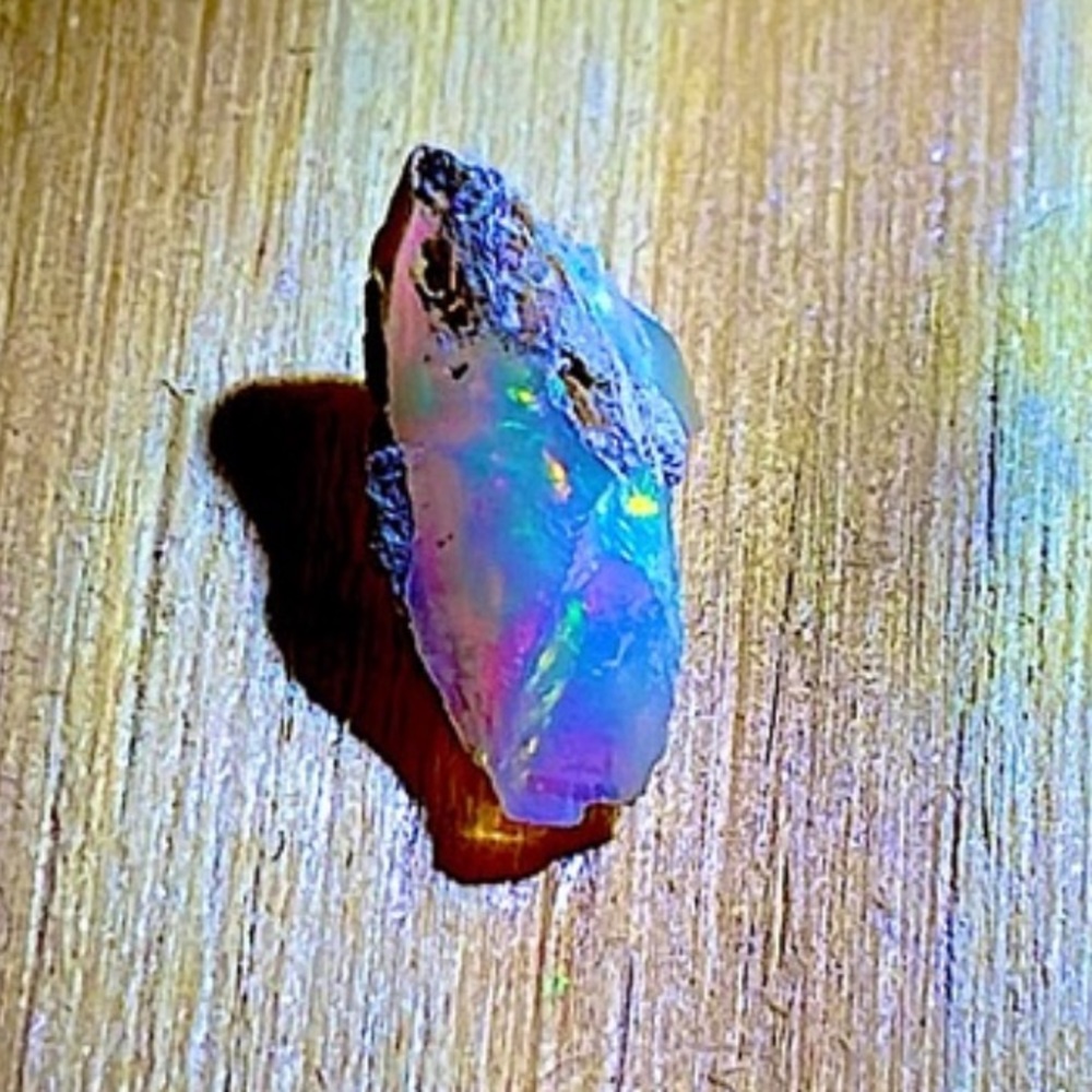 Ethiopian Rainbow Fire Opals w/ one FREE common Opal - Picture 13 of 14